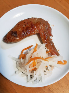 鶏手羽のドレッシング漬け焼き-レシピのメイン写真