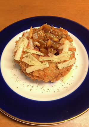 豚薄切り肉で　トンでリング揚げ-レシピのメイン写真