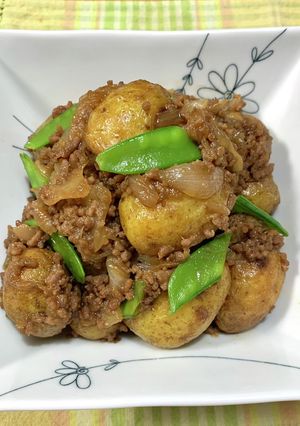 新じゃがいもの煮っ転がし♪-レシピのメイン写真