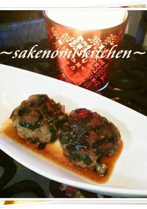 野菜たっぷり☆さっぱり中華ハンバーグ☆-レシピのメイン写真