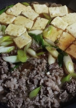 牛すき煮風-レシピのメイン写真