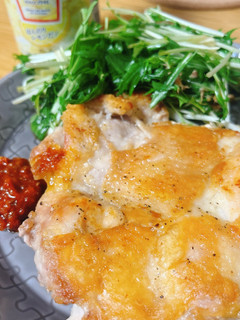 米粉活用!チキングリルハリッサ-レシピのメイン写真