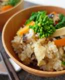 高野豆腐と白滝の炊き込みご飯