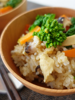 高野豆腐と白滝の炊き込みご飯-レシピのメイン写真