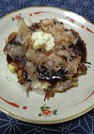 米粉のモチモチお好み焼き-レシピのメイン写真