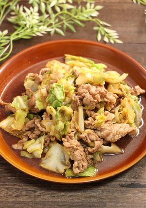 簡単！春キャベツの肉みそ炒め-レシピのメイン写真