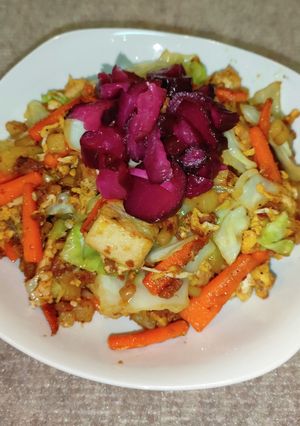 ☆簡単！沖縄の豆腐チャンプルー☆-レシピのメイン写真