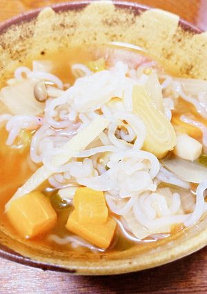 トマトとしらたきのスープ-レシピのメイン写真