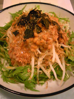 やさしいお酢で☆納豆ドレッシングサラダ-レシピのメイン写真