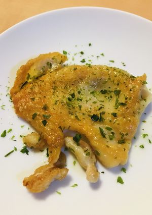 鶏皮活用●鶏もも肉の皮のカリッと揚げ焼き-レシピのメイン写真