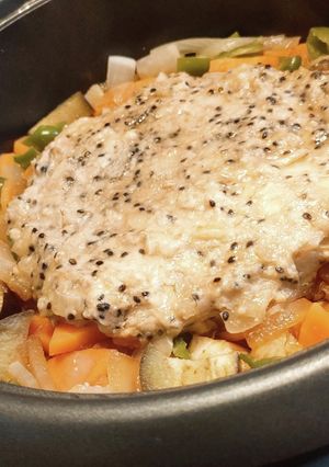 デカっ！甘酢蒸し肉団子鍋-レシピのメイン写真