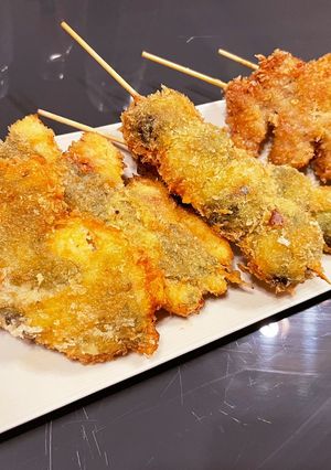 サクッと！米粉のバッター液で串カツ-レシピのメイン写真