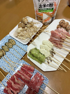 米粉で串揚げ ♯米粉活用-レシピのメイン写真