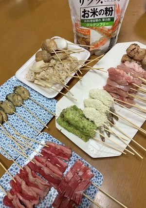 米粉で串揚げ　♯米粉活用-レシピのメイン写真