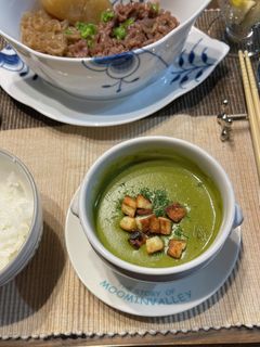 ほうれん草のポタージュ-レシピのメイン写真