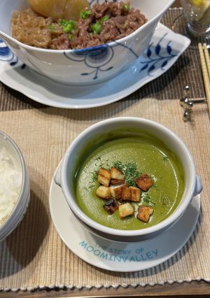 ほうれん草のポタージュ-レシピのメイン写真