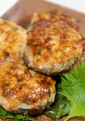 【無添加】しいたけの鶏ミンチ肉詰め-レシピのメイン写真