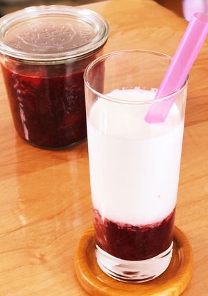 果肉たっぷり！いちごミルクの素-レシピのメイン写真