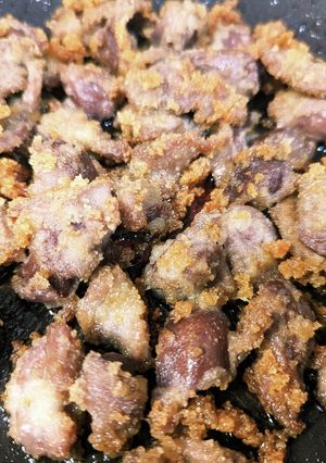 米粉活用 砂肝の米粉炒め-レシピのメイン写真