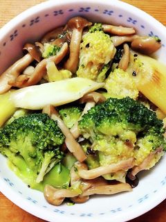 ブロッコリーと長ネギの塩炒め❁餡掛けで❁-レシピのメイン写真