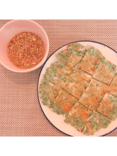 米粉の葱まみれチヂミ-レシピのメイン写真