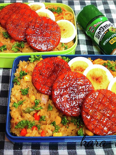 【お弁当レシピ】混ぜて簡単♪カレーピラフ-レシピのメイン写真