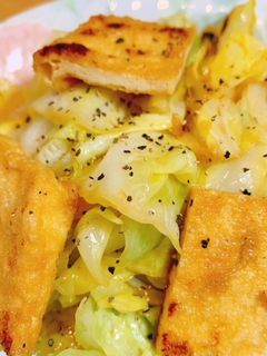 やわらか春キャベツのだし醤油炒め-レシピのメイン写真