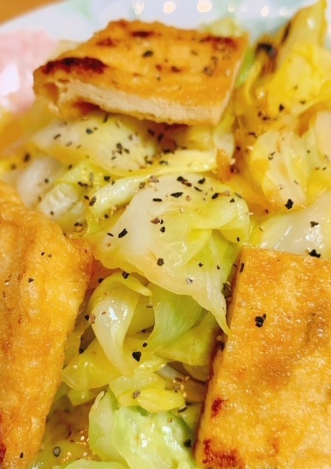 やわらか春キャベツのだし醤油炒め-レシピのメイン写真