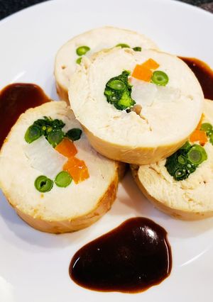 鶏胸肉の野菜巻き-レシピのメイン写真