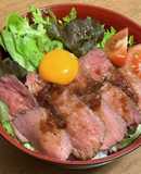お家で簡単☆絶品ローストビーフ丼☆