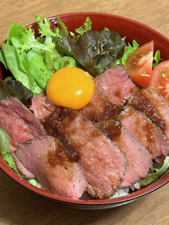 お家で簡単☆絶品ローストビーフ丼☆-レシピのメイン写真