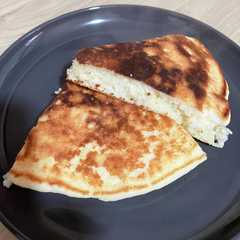 米粉活用　モッチモチーのパンケーキ-レシピのメイン写真