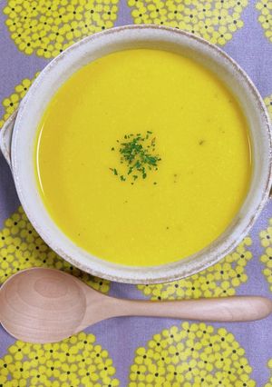 玉ねぎ麹で絶品！かぼちゃのポタージュ‪✿-レシピのメイン写真
