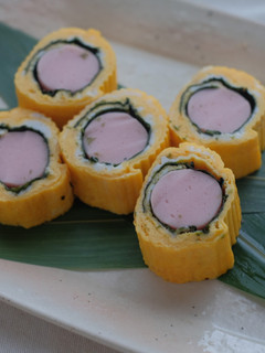 お魚ウインナーの卵焼き-レシピのメイン写真