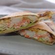 かにかまのりチーズのホットサンド