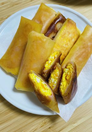 ハムチーズたまごサラダ春巻き-レシピのメイン写真