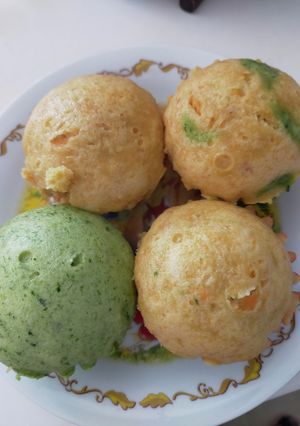 米粉で♪野菜蒸しパン-レシピのメイン写真
