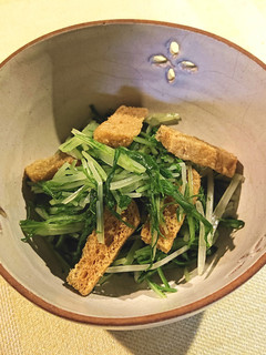 【野菜ソムリエ】京みず菜の辛子和え-レシピのメイン写真