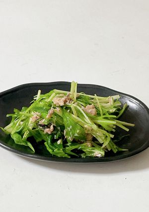 【野菜ソムリエ】京みず菜の簡単サラダ-レシピのメイン写真