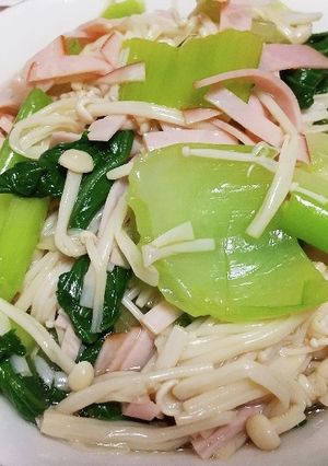 チンゲン菜とえのきの中華風和え-レシピのメイン写真