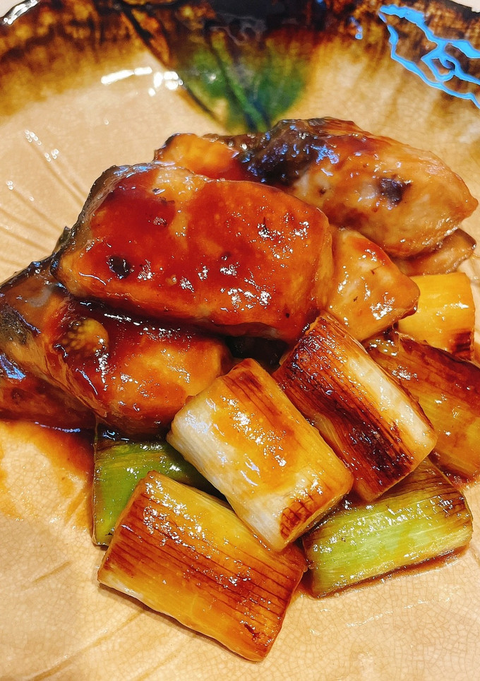 ぶりと白ねぎの照り焼き-レシピのメイン写真