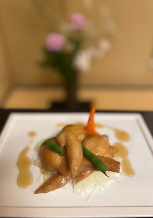 手羽先の米粉入りすいとん射込み煮-レシピのメイン写真