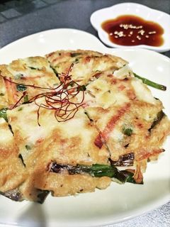野菜とちくわの米粉チヂミ-レシピのメイン写真