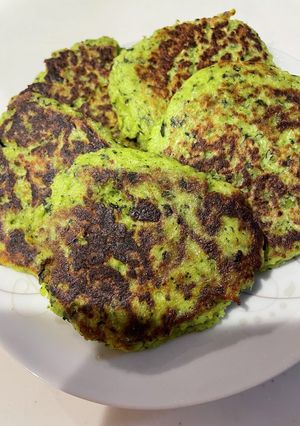 米粉活用！ブロッコリーのチヂミ風-レシピのメイン写真