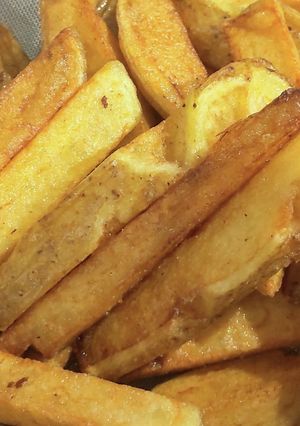 米粉つけてフライドポテト-レシピのメイン写真