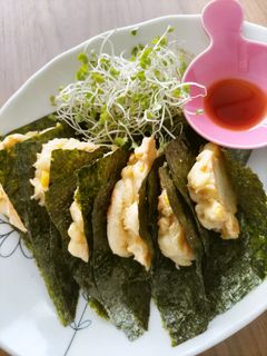 コーンおやきの海苔巻き-レシピのメイン写真