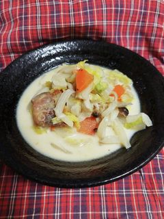 白菜のミルク煮-レシピのメイン写真