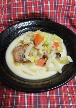 白菜のミルク煮-レシピのメイン写真