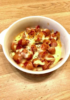 トースターで簡単☆ウインナーのチーズ焼き-レシピのメイン写真