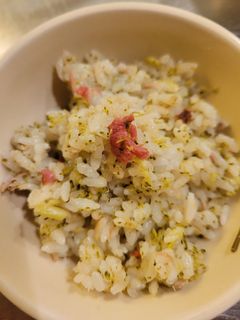 桜香るブロッコリーごはん-レシピのメイン写真
